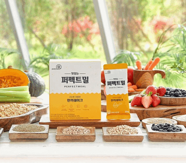 강원더몰,에이지케어 퍼펙트밀 고소한맛 식사대용식 (30g*10포)
