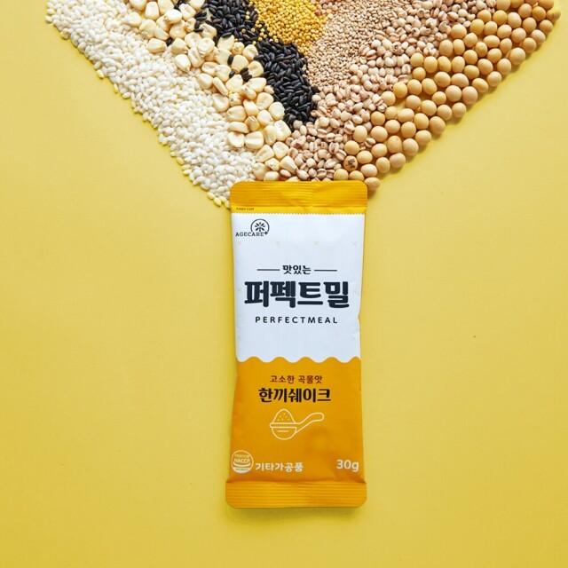 강원더몰,에이지케어 퍼펙트밀 고소한맛 식사대용식 (30g*10포)