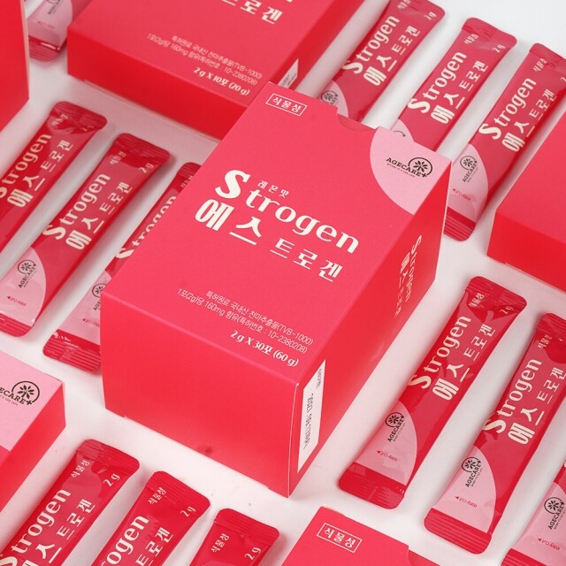 강원더몰,에스트로겐 영양제 식물성 여성 호르몬 천마추출물 Strogen 1개월