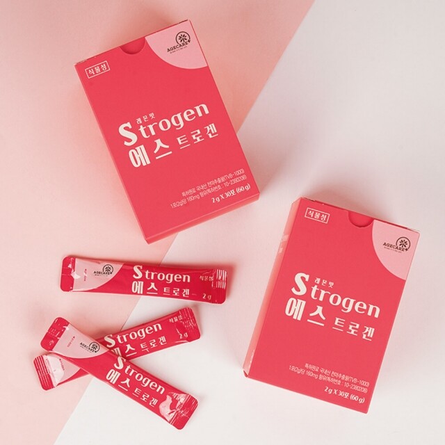 강원더몰,에스트로겐 영양제 식물성 여성 호르몬 천마추출물 Strogen 1개월