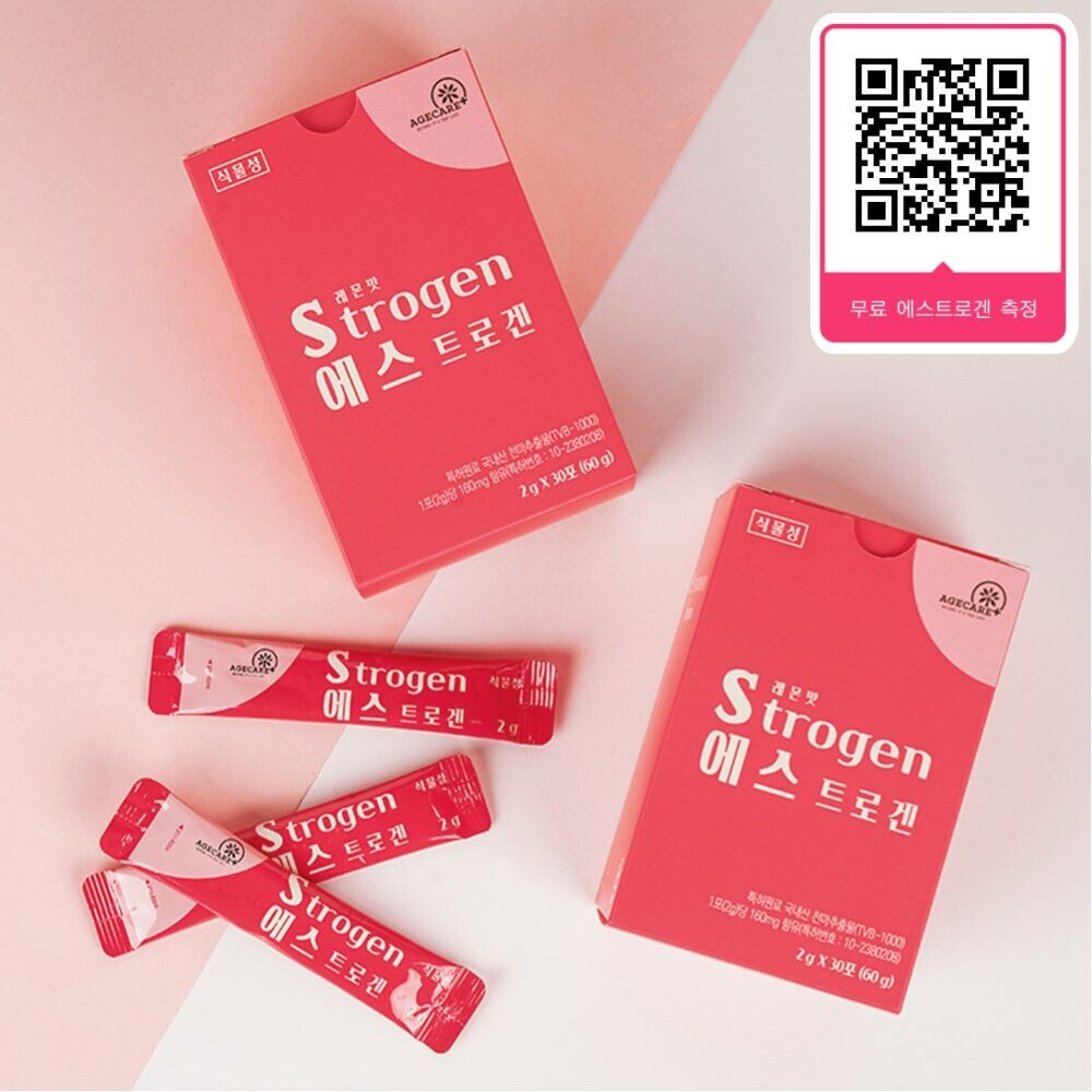 에스트로겐 영양제 식물성 여성 호르몬 천마추출물 Strogen 1개월