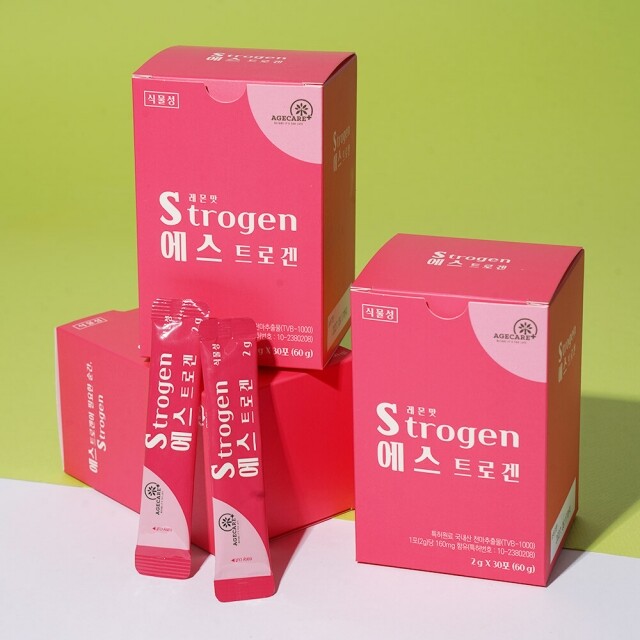 강원더몰,에스트로겐 영양제 식물성 여성 호르몬 천마추출물 Strogen 1개월