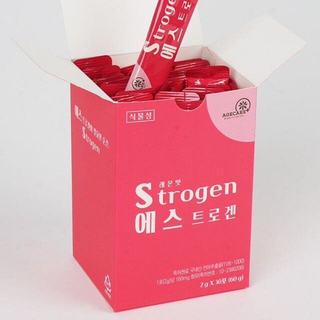 강원더몰,에스트로겐 영양제 식물성 여성 호르몬 천마추출물 Strogen 1개월